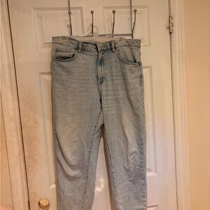 Classic Light Blue Straight Leg Women's Jeans